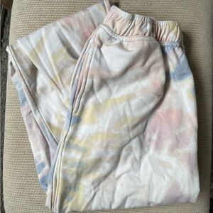 Girls Bixby Nomad tie dye joggers in XL